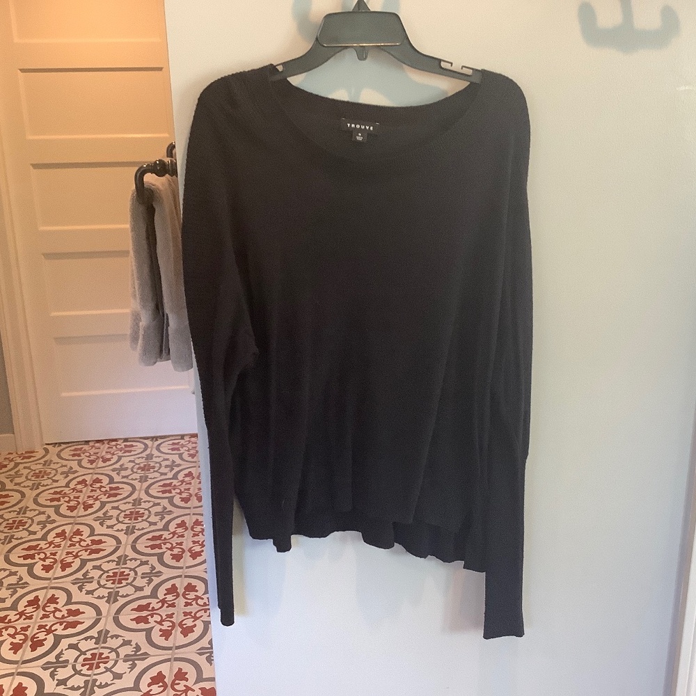 Trove black sweater